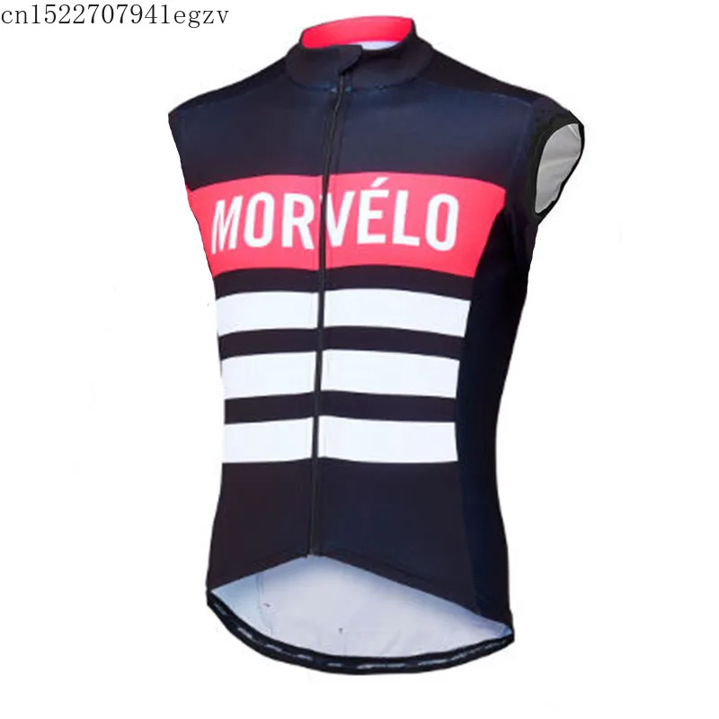 

Morvelo verano sin mangas ciclismo chaleco hombres ciclismo jerseys camisa/bicicleta ropa/ropa de ropa Gilet ciclismo
