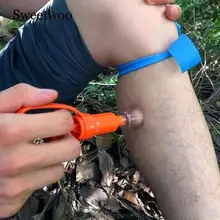 Спасательный Инструмент для выживания на открытом воздухе, выделитель ядов, набор для первой помощи, дикие флаконы, пчелы, кусающий Веном, вакуумный насос-экстрактор