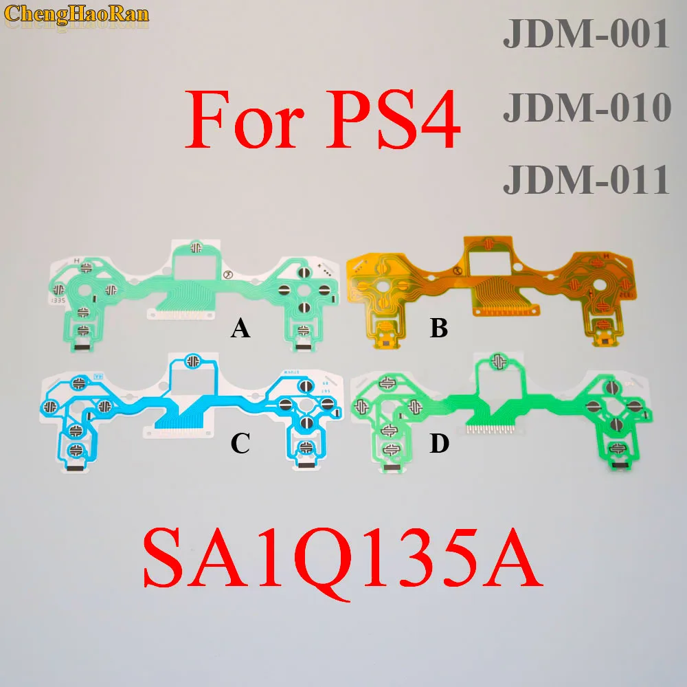 

ChengHaoRan 50Pcs For PS4 Controller Dualshock 3 SA1Q135A Vibration Conductive Film Ribbon Circuit Board flex JDM 001 010 011