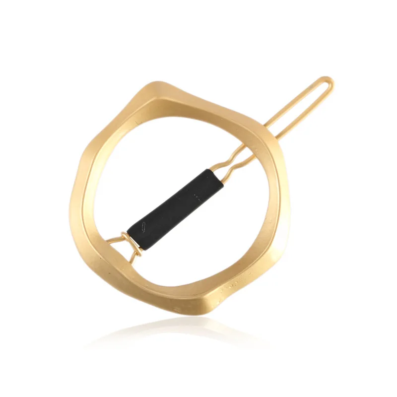 1 шт. заколки для волос для женщин мульти-срезанное кольцо неправильной формы заколки для волос Новая мода геометрический головной убор женские заколки для волос G0507