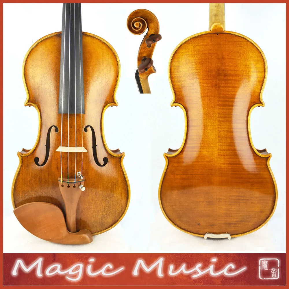

50 Years Old Spruce! Copy of a 19th Century Italian Violin Size 4/4 #2232, Italian Handmade Oil Antiqued Varnish