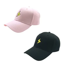 Бейсболки женские мужские с вышивкой молнии хлопковые головные уборы Спортивная одежда для улицы с регулируемой застежкой сзади