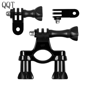 

QQT for gopro hero 7 6 5 4 3 2 Three-way bicycle bike handlebar handlebar mount mounting bracket Sports camera accessories