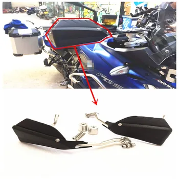 

motorcycle wind shield handle hand guards plastic motocross transparent handguards For F650GS F800GS F700GS 08-17