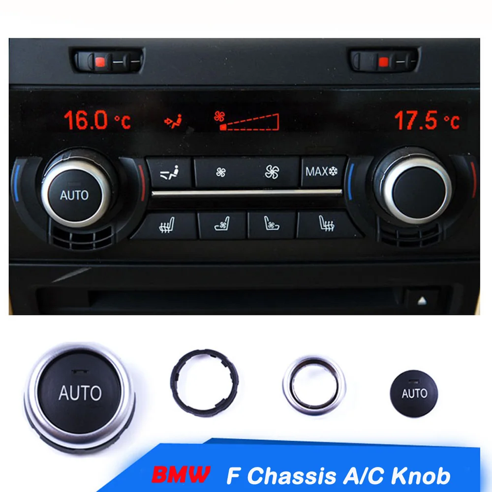 A/C Air Conditioning Control Switch Knob Button For B MW 5 7 Series F