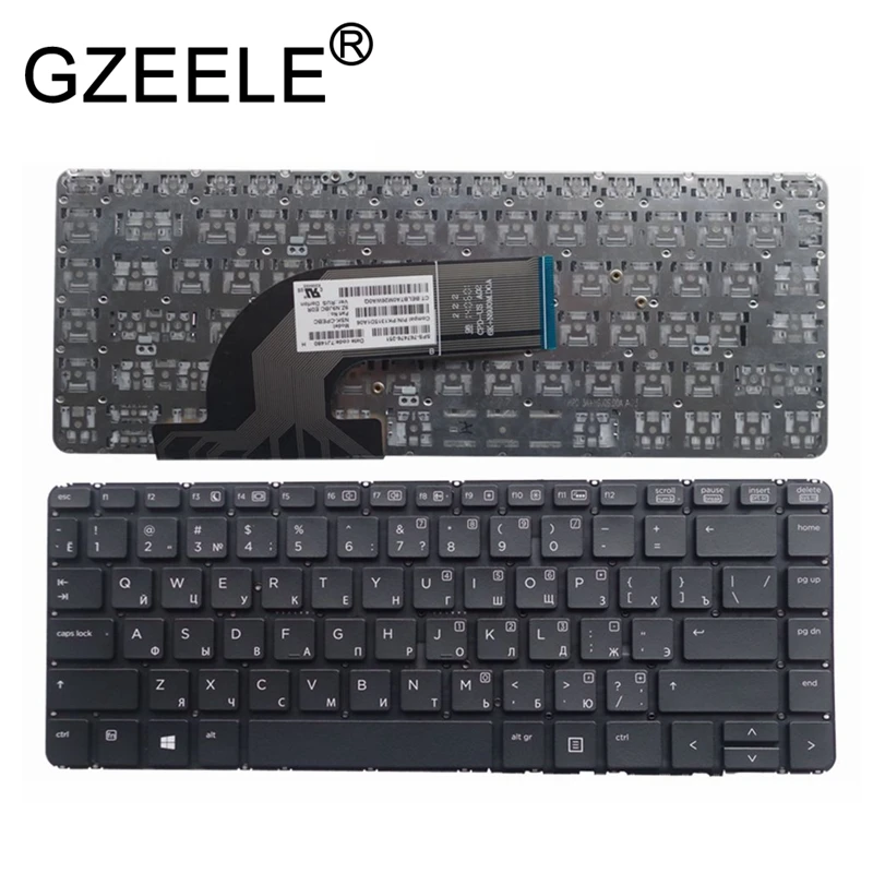 GZEELE RU для hp для ProBook 440 G1 640 G1 645 G1 445 G1 G2 430 G2 ноутбук клавиатура на русском