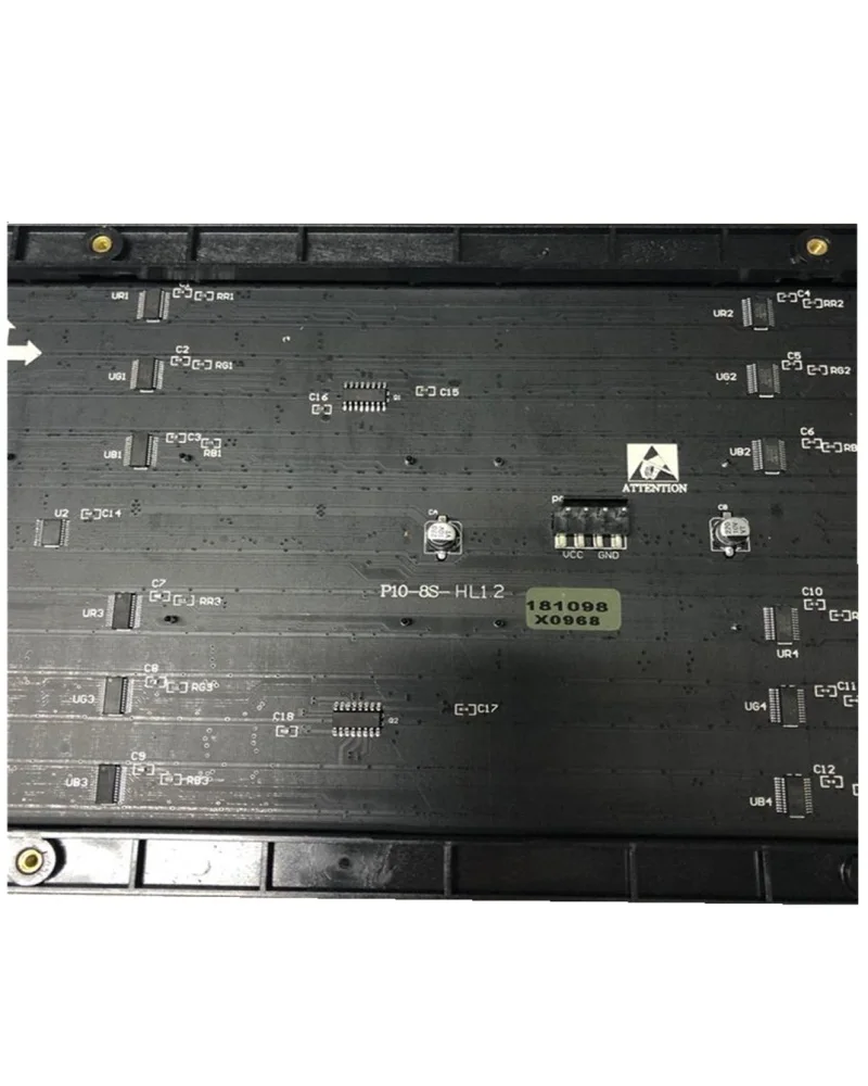 32 х 16 точек P10 внутренний модуль SMD3528 посылка 10000 точек/m2 1/8 сканирования привело mdoule светодиодный дисплей