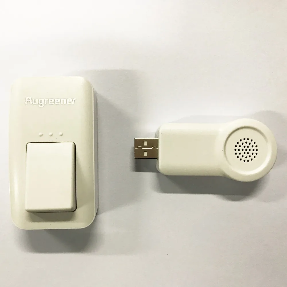 new Mini USB wireless doorbell DC5V home digital waterproof 38 ring tones door bell. low price