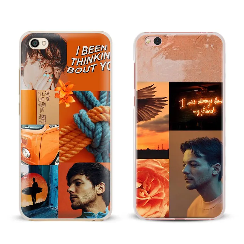 Louis Tomlinson Coque Fashion Phone Case Shell Cover For Xiaomi Redmi Note 4 4X 5A 6 6A PRO Mi 8 5 5S PLUS Max A1 Note 2 3