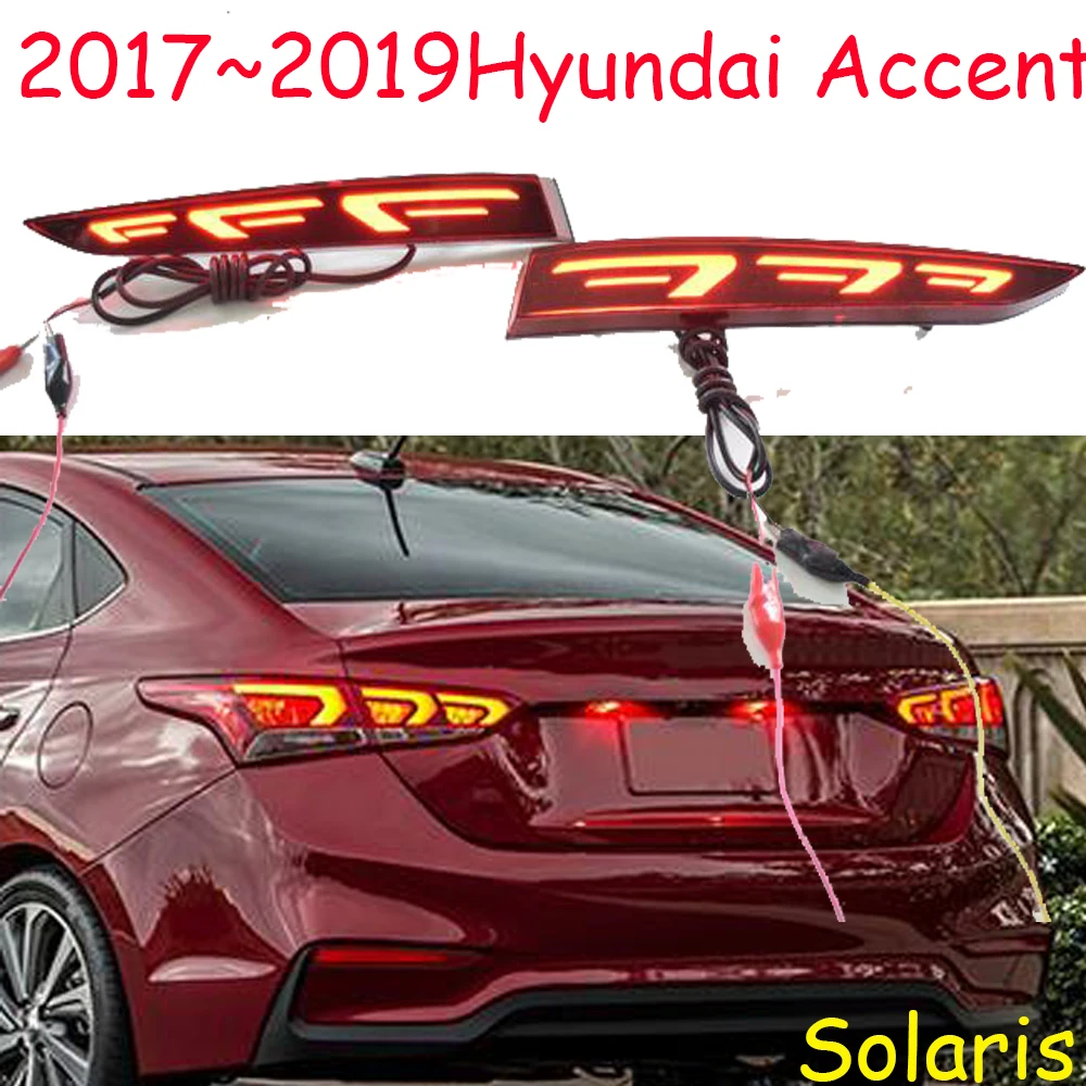 Solaris хвост светильник автомобильные аксессуары 2017 2018 2019 светодиодный accent sedona Encino