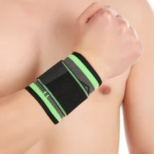 1 шт., 3D фиксатор для запястья, регулируемый ремешок, тренировочная повязка на запястье для упражнений, повязка на запястье
