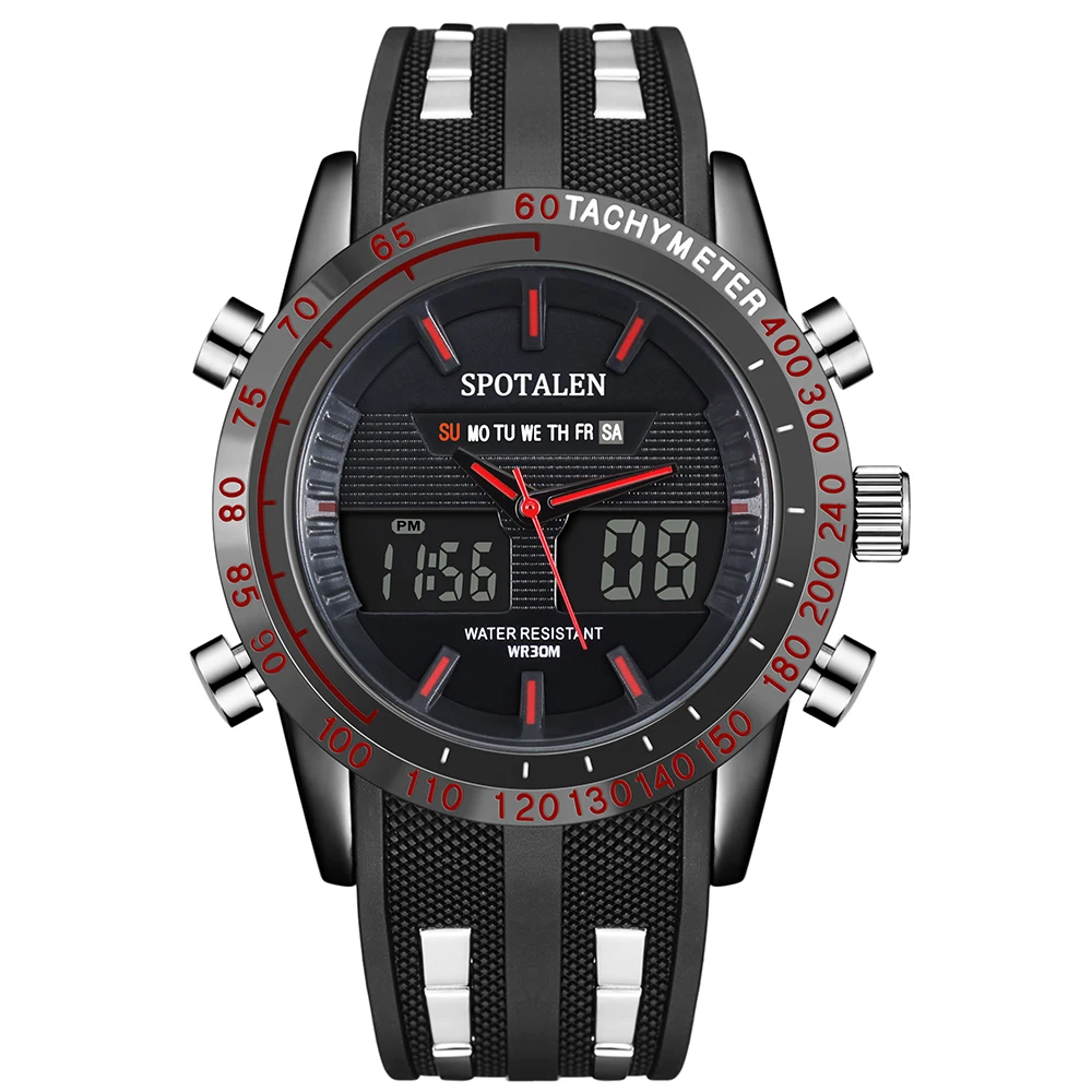 

Fashion Sport watch for Men Watch men TOP BRAND LUXURY Male Clock military Wrist Watch Waterproof LED display