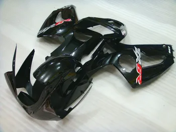 

7gifts+ Black fairing kit FOR NINJA ZX 6R 636 03 04 ZX-6R 03-04 ZX6R 2003 2004 ZX 6R 03 04 ABS fairings &windscreen 09kjMTHO