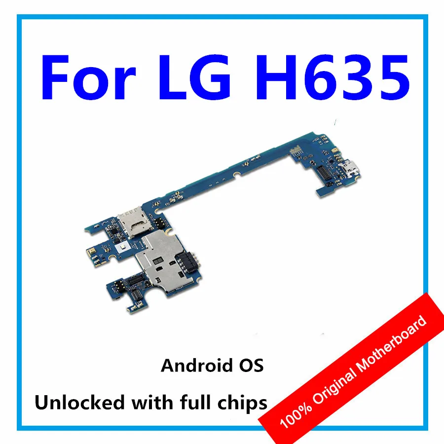Оригинальная материнская плата стилус для LG G4 H635 ed с системой Android OS чипами