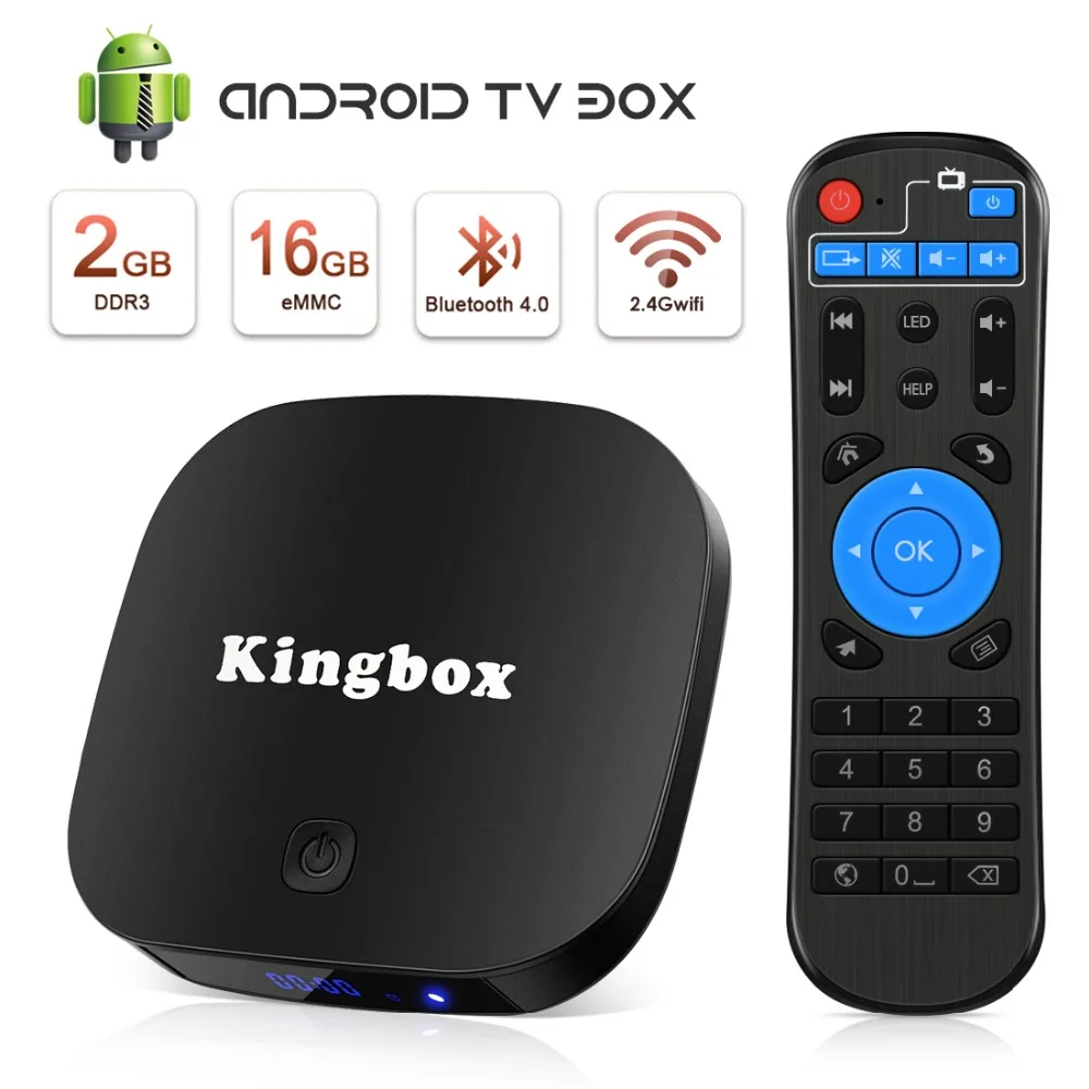 

Leelbox K2 PRO tv box android 8.1 Set Top Box 2G16G BT Smart tv RK3229 Quad Core 2.4GHz WiFi Support 4K Media Player HDMI 2.0