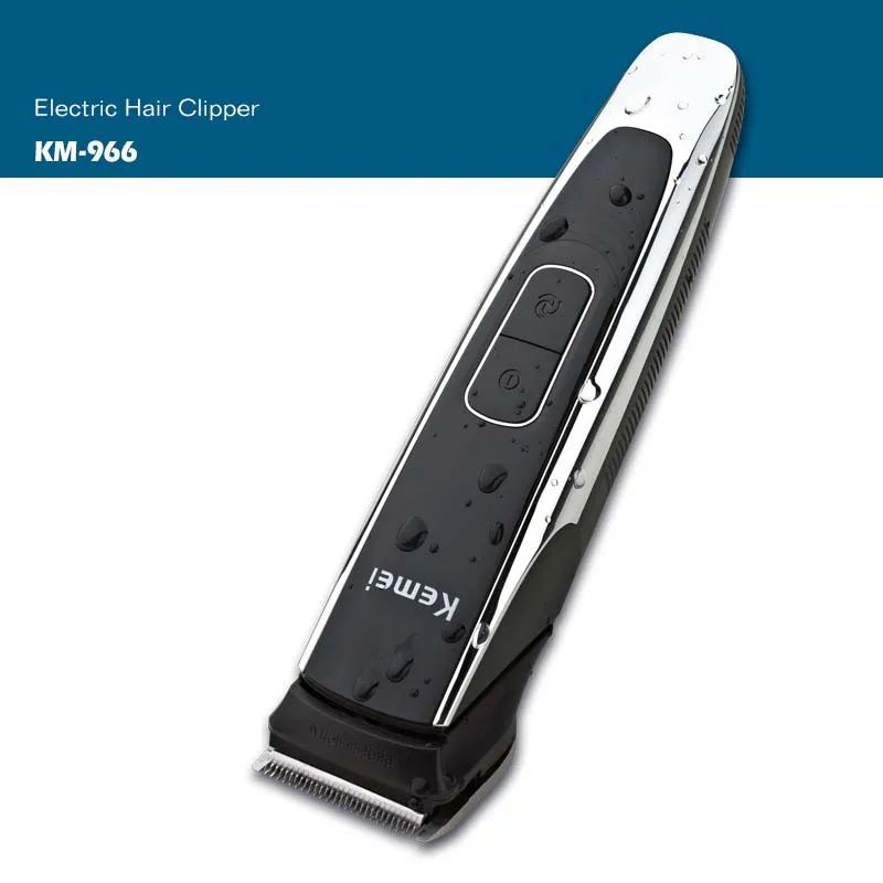 

Kemei KM-966 hair cutting tools men's professional electric hair clippers whole body washing hair trimmer