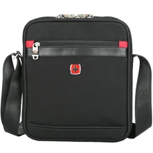 SCOGOLF men shoulder bag black crossbody bag nylon sling bag travel/business pack SC-5200