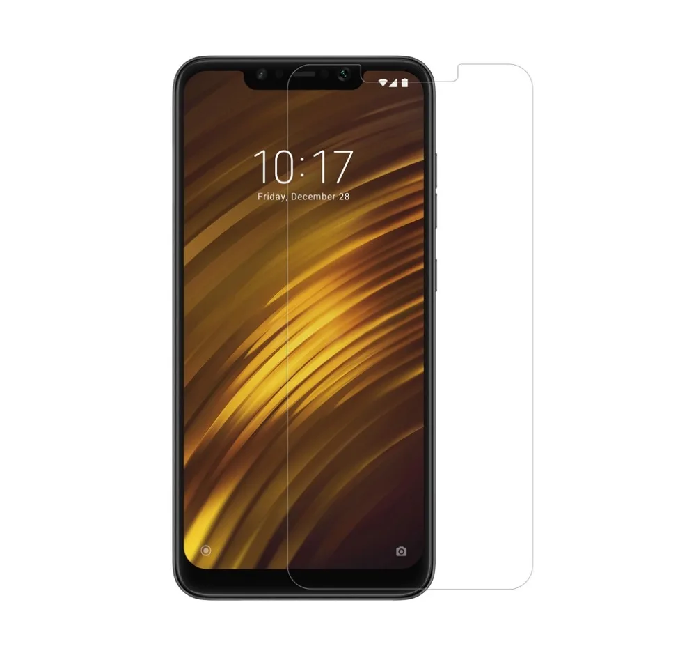 Закаленное стекло для глобальной версии Xiaomi POCOPHONE F1 6 ГБ 128 POCO Snapdragon 845 Защитная
