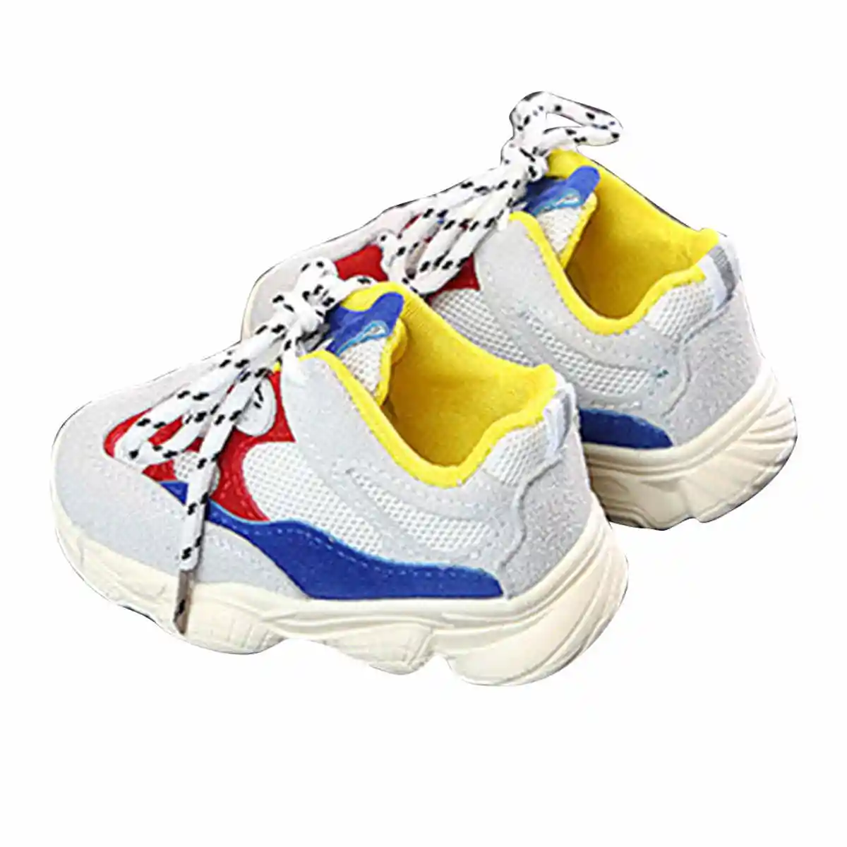 Новинка; детская обувь для девочек; кроссовки для мальчиков; детская дышащая Спортивная обувь из сетчатого материала; уличные кроссовки для малышей; 15-19 - Цвет: Blue