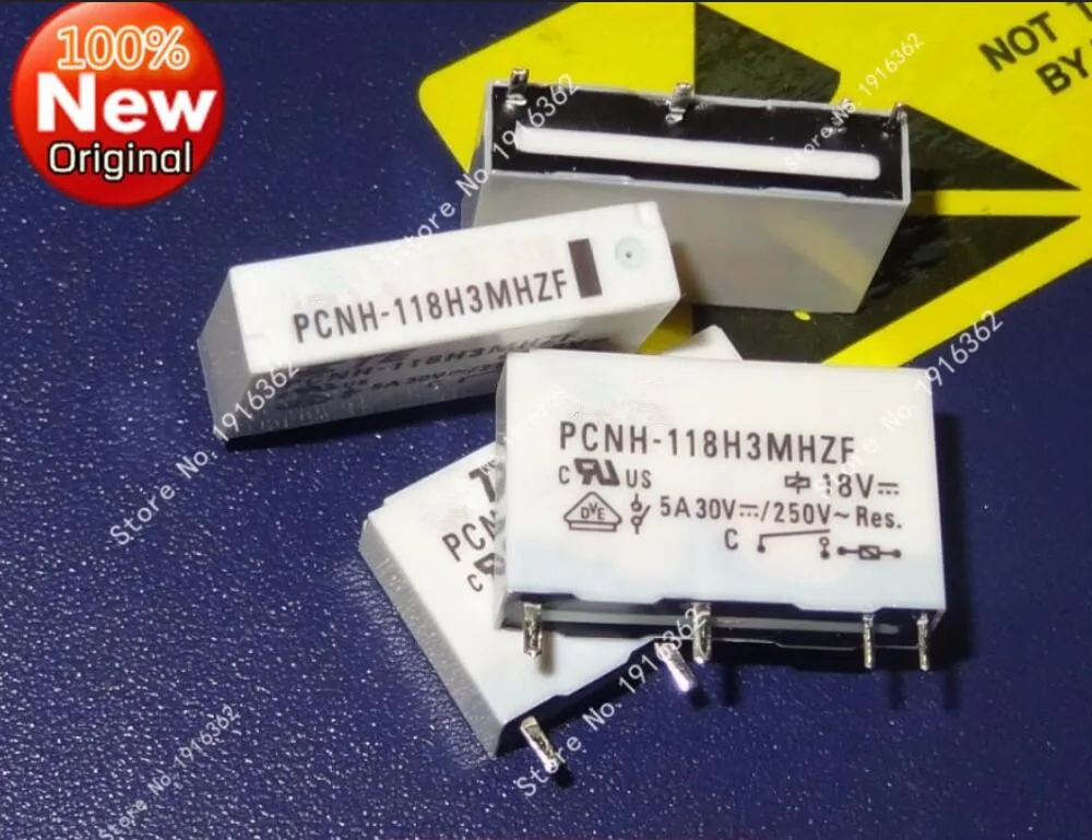 Реле 10 шт./лот PCNH 118H3MHZF 18 в постоянный ток 4 фута 5A ПЛК с PA1a 100% новый оригинальный|18v