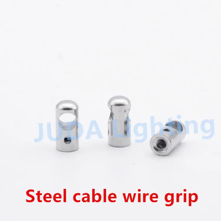 

Pendant lamp fittings wire lock Small iron parts lighting accessories Special transparent wire lock buckle cable wire clip grip