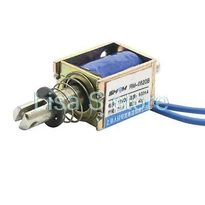DC12V 500mA 40g/7 мм Pull Push Type пружинный Электромагнит | Строительство и ремонт