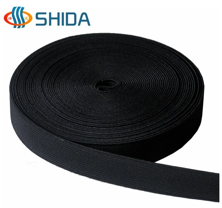 High Quality 40mm Width 44yards/roll Knitted Elastic bing Band Tape