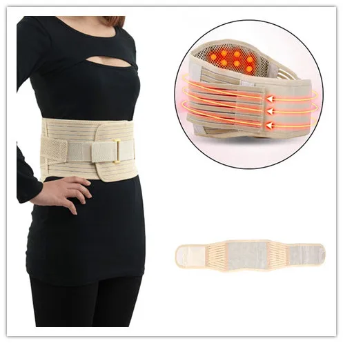 1Pcs Self-heating Magnetic Therapy Waist Support Belt Adjustable Lower Pain Relief Brace Lumbar Health Care 2019 New