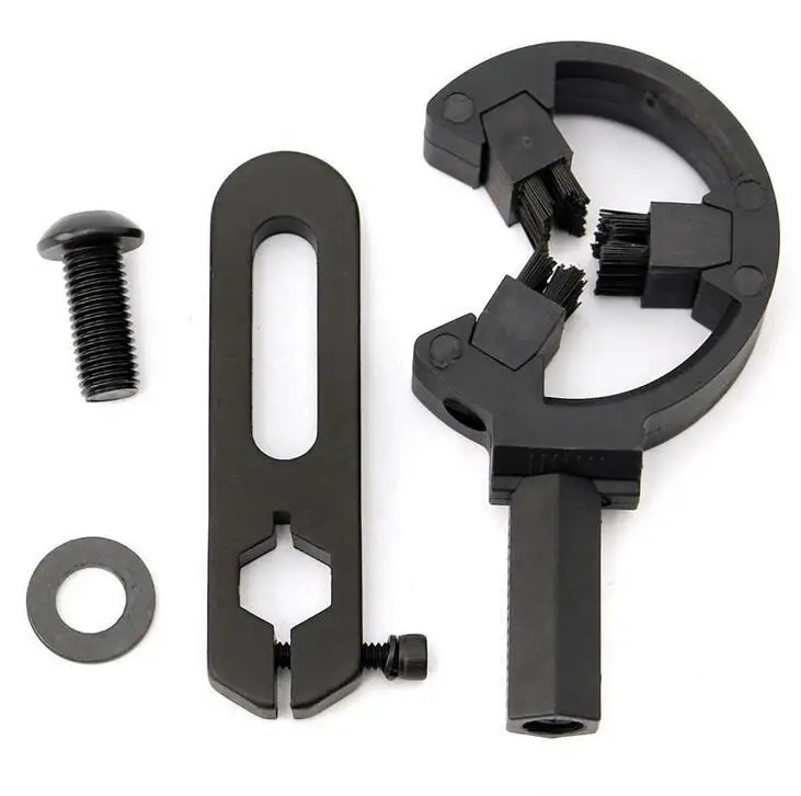

Hot Sale Black Aluminium Alloy Hunting Shooting Archery Arrow Capture Arrow Rest Compound Bows with 3 Brushes Accessories