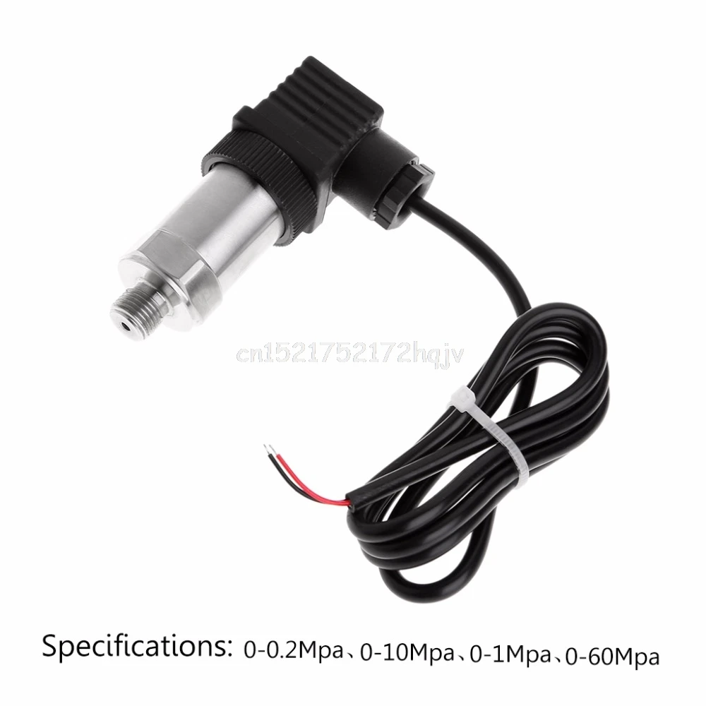 

0-0.2/1//10/60Mpa Pressure Transmitter Pressure Transducer G1/4 4-20mA Output 1M O10 dropship