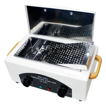 

Nail Art Equipment High Temperature Sterilizer Box With Hot Air - Disinfection Cabinet For Nail Art Tool Machine Eu Plug