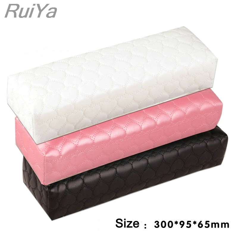 Nail Art Pillow for Manicure Hand Arm Rest Pillow Cushion PU Leather Holder Soft Manicure Nail