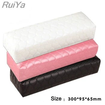 

Nail Art Pillow for Manicure Hand Arm Rest Pillow Cushion PU Leather Holder Soft Manicure Nail Tool Equipment