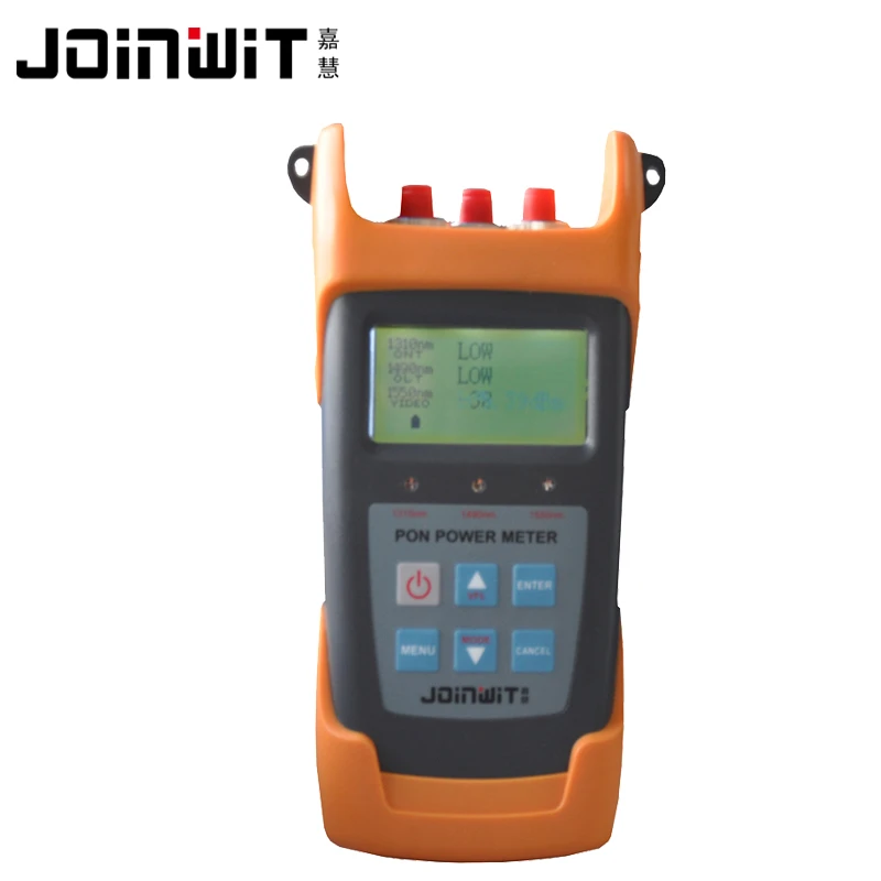 

JW3213A NEW 1300/1310/1490/1550/1625 PON OPM VFL Optic Power Meter with wavelengths Digital Fiber Tester