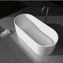 Cupc утвержден MARCELLA твердая поверхность камня ванна искусственный камень ванна 1550 x 700 x 500 мм WD031