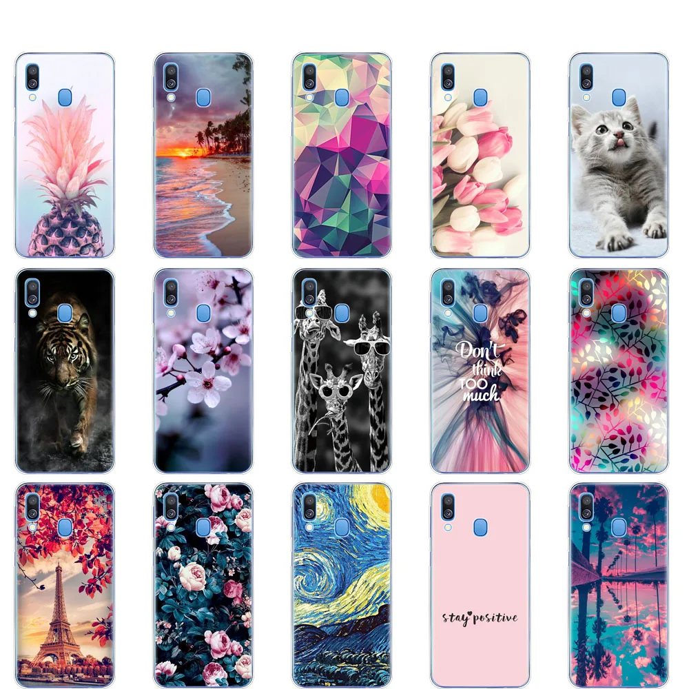 Custodia Per Samsung A40 Custodia Cover Morbida In Silicone Paraurti Per Samsung Galaxy A40 Galaxy A40 A405 A405 Sm-A405F A405F Coque Carino