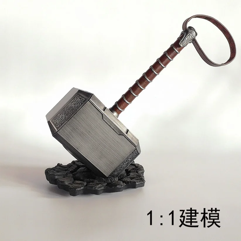 

Collection Cosplay The Avengers Thor 1:1 simulation hammer toy child adult costume party Thor hammer replica model