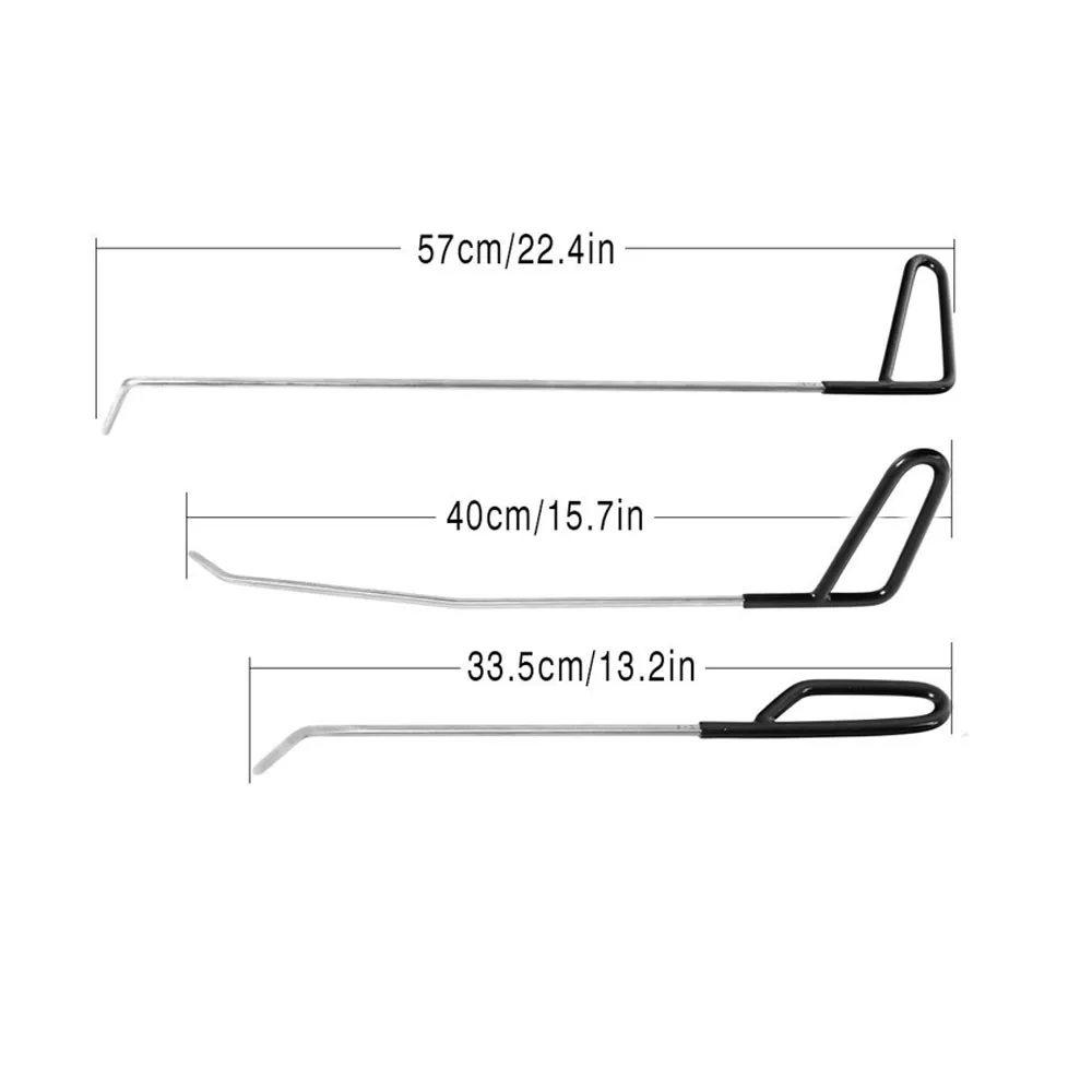 3 шт./компл. высокое качество инструменты для беспокрасочного удаления вмятин, крючки, станок и пуш-ап штанги дверных гудков град ремонт инструментов для удаления вмятин