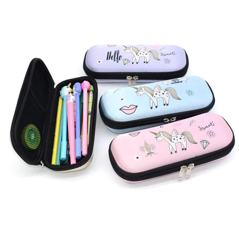 Пенал EVA Pencilcase школьная коробка Lapices Unicorn Kawaii Lapiceras Estuche Escolares Чехлы Trousse Scolaire