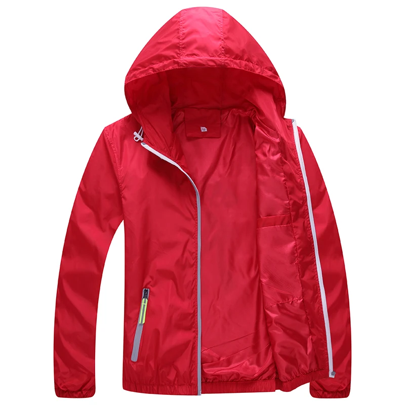 Brieuc Plus Size XS-7XL Spring Autumn Young Men Windbreaker Hooded Jacket Slim Thin Clothing Top Quality Waterproof jacket 