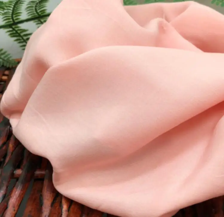 Однотонная вискозная ткань, летняя охлаждающая хлопковая ткань, мягкие удобные простые пижамы, Детская ткань - Цвет: 13 Blush pink