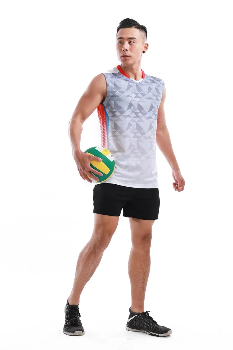 Мужские майки для волейбола без рукавов, волейбольные шорты и топы для женщин, командная форма для тренировок, комплект спортивной одежды для женщин и мужчин