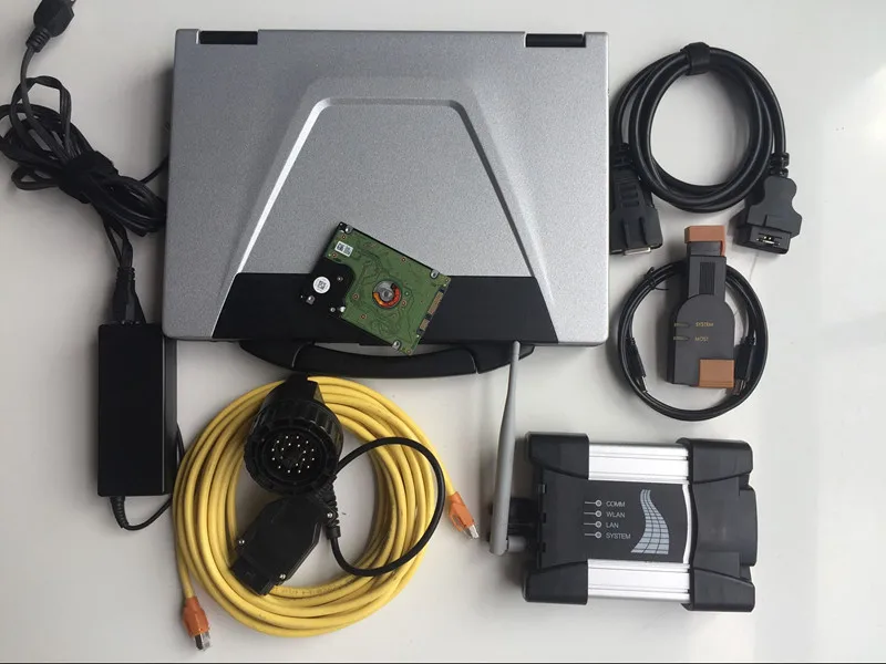  for bmw diagnostic programmer car scanner icom next wifi with used laptops computers cf52 hdd 500gb