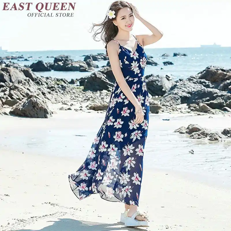 beach dress floral