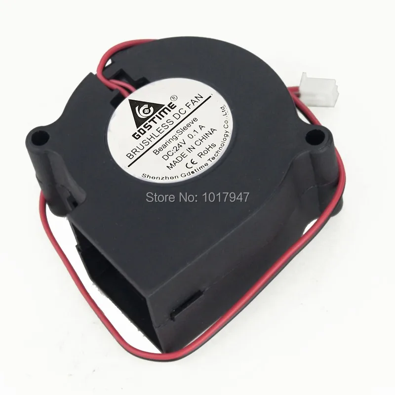 1 шт. Gdstime 60 мм x 28 6028 6 см 2Pin 24V двойной шариковый подшипник DC Бесщеточный вентилятор