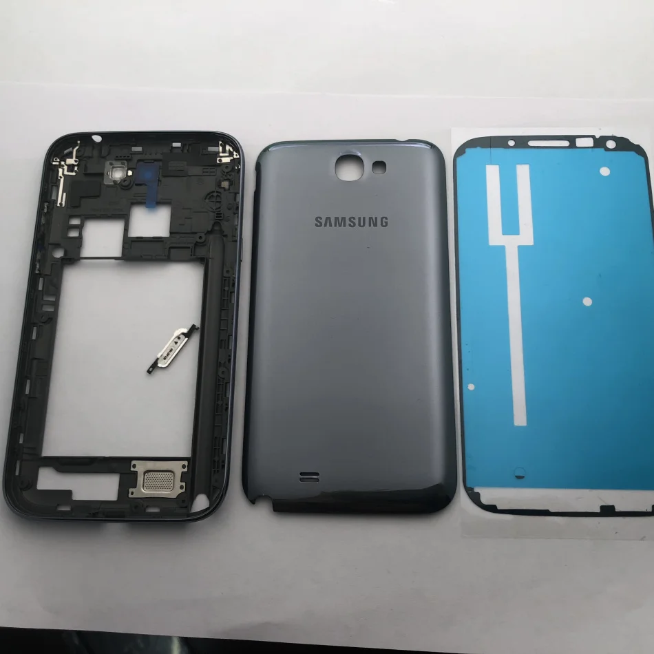 Сменный Чехол с полным корпусом запасные части для Samsung Galaxy Note 2 II N7100 задняя