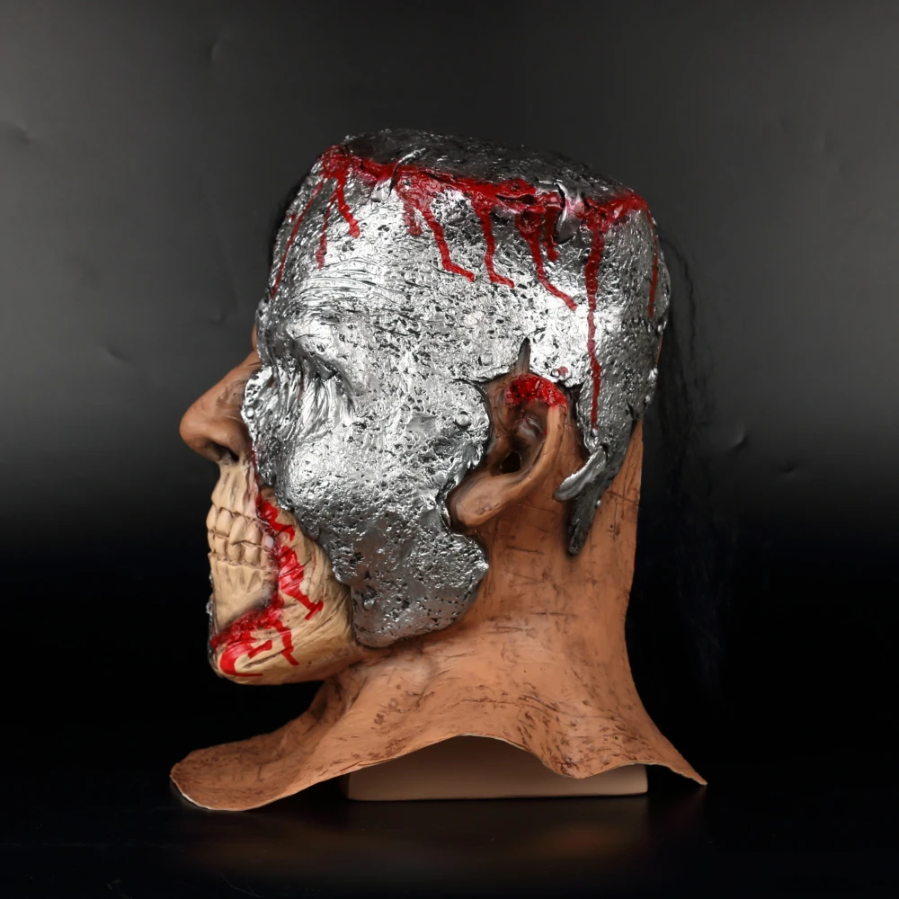 Frankenstein Mask Halloween Mask Cosplay The Scientis Full Head Halloween Masquerade Party Mask Props (7)