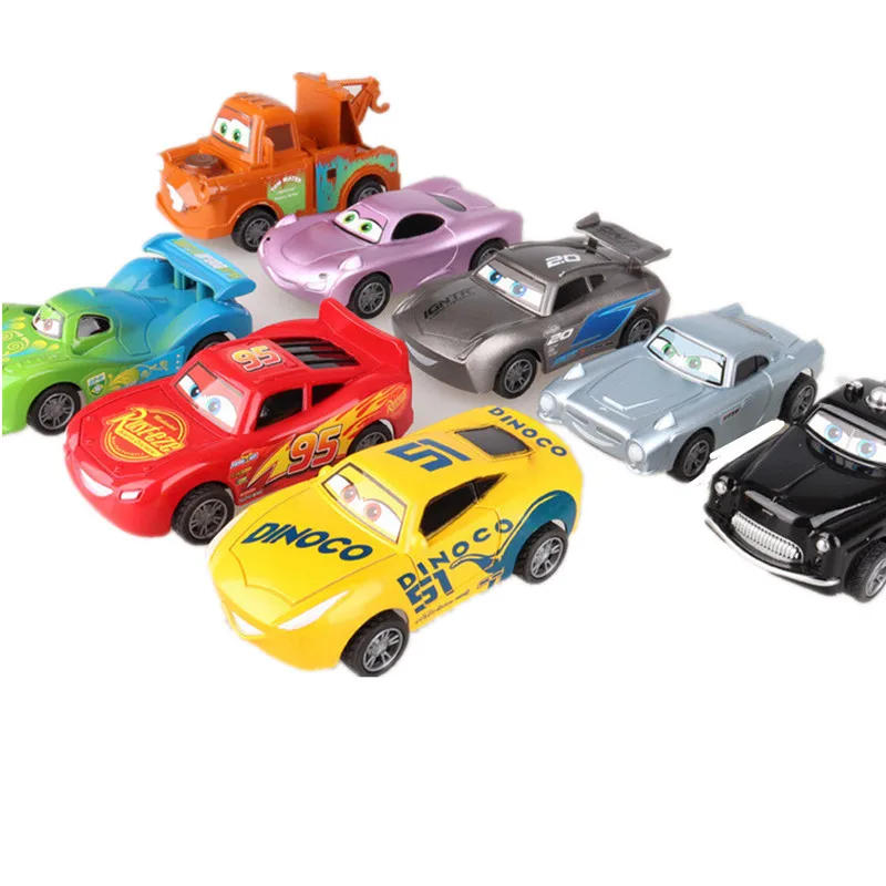 Disney Pixar Cars 3 игрушки для детей Молния Маккуин Высокое качество Пластиковые Машинки Игрушки Мультяшные модели детские игрушки