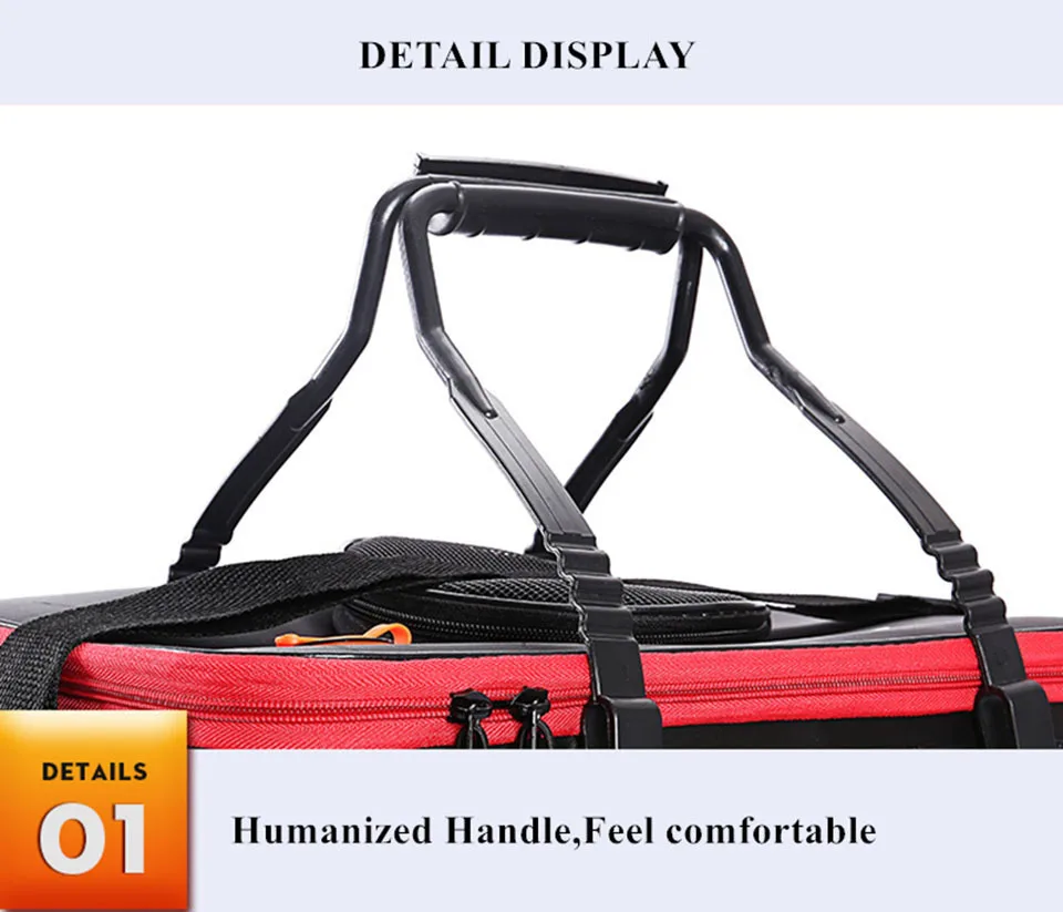 Portable Waterproof Travel Fishing Bag,Multifunctional Handing Outdoor Collapsible EVA Live Fish Box Fishing Travel Accessories