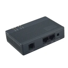 VOIP шлюз HT-912T один FXS порт VOIP шлюз для традиционного телефонного набора или АТС магистральной линии ITU-H.323 V4 и idrop SIP